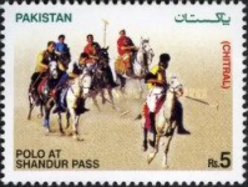 2006 Shandur Polo Festival (July) Polo - The Game of Kings (Chitral)  1v Stamp