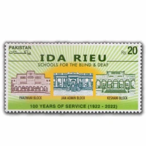 2022 Pakistan 100th Anniversary of IDA RIEU (Schools for the Blind and Deaf) 1v Stamp