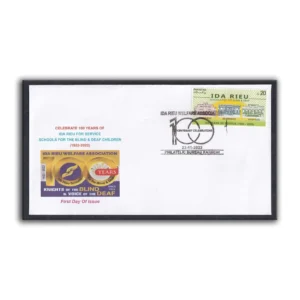 2022 Pakistan 100th Anniversary of IDA RIEU (Schools for the Blind and Deaf) 1v Stamp on FDC