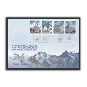 2017 Pakistan International Year of Sustainable Tourism for Development 4v Stamp on FDC
