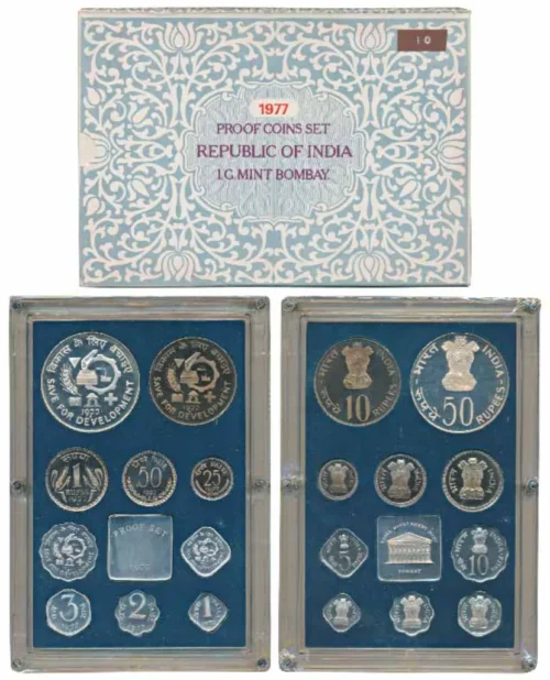1977 Save For Development 10pcs Proof Coin Set
