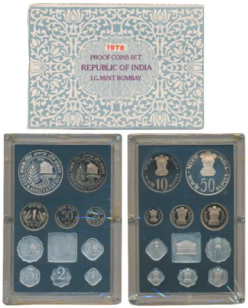 1978 Food and Shelter For All 10pcs Proof Coin Set