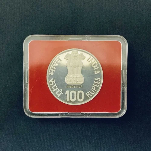 1981 International Year of Child PIEFORT 1pc Proof Coin Set in Original Packaging with Outer Box - Image 2
