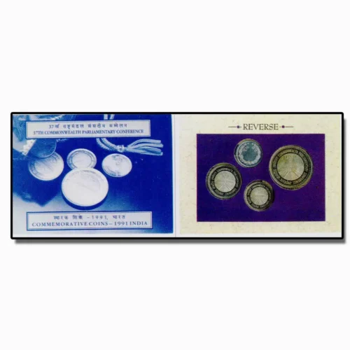 1991 37th Commonwealth Parliamentary Conference 3pcs Proof Coin Set in Original Packaging with Outer Box