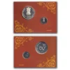 2004 150 Years of India Post 2pcs Proof Coin Set - Image 2