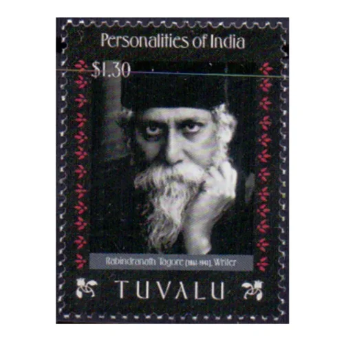 2011 Tuvalu Rabindranath Tagore 1v Stamp