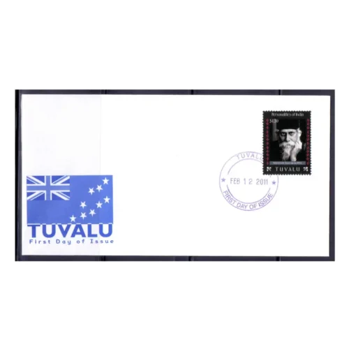 2011 Tuvalu Rabindranath Tagore 1v Stamp on FDC