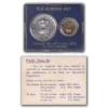 1970 Food For All 2pcs UNC Coin Set in Original Packaging with Outer Box - Image 2
