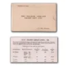 1985 Golden Jubilee of Reserve Bank of India 2pcs UNC Coin Set in Original Packaging with Outer Box
