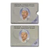 2002 Loknayak Jayprakash Narayan 3pcs UNC Coin Set
