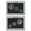 2002 Loknayak Jayprakash Narayan 3pcs UNC Coin Set - Image 2