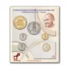 2010 Platinum Jubilee of Reserve Bank of India 5pcs UNC Coin Set