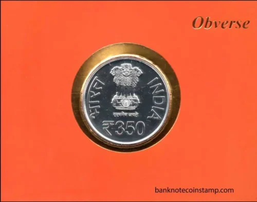 2019 350th Prakash Utsav of Sri Guru Gobind Singh Ji 1pc UNC Coin Set - Image 2