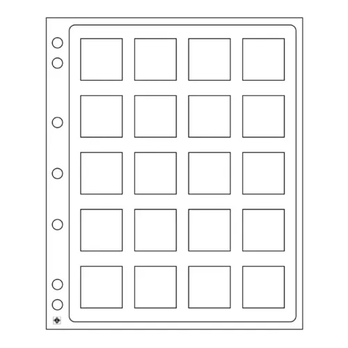 Lighthouse Encap Plastic Pages for coin capsules - Image 2