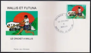 1998 Wallis and Futuna Cricket 1v Stamp on FDC