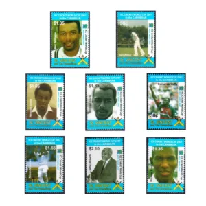 2007 St Vincent and the Grenadines ICC Cricket World Cup in the Caribbean 8v Stamp