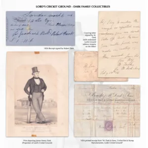 1856 Lord's Cricket Ground - Dark Family Collectibles