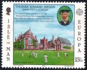 1980 Isle of Man Cricket 1v Stamp