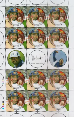 2007 Sri Lanka The World Highest Wicket taker in Test Cricket Muthiah Muralidaran Stamp Sheetlet