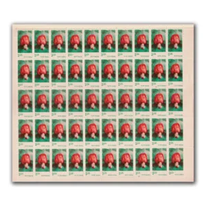1980 Cashew 2r25p (6th Series) (wmk. Ashokan) Definitive Stamp Sheet