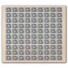 1963 Map of India 6np (3rd Series) (wmk. Ashokan Lion Capital) Definitive Stamp Sheet