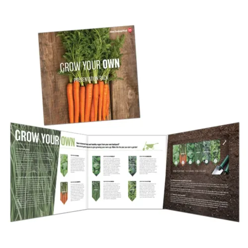2017 Grow Your Own - Sustainable New Zealand Non-Seed Presentation Pack With Seed