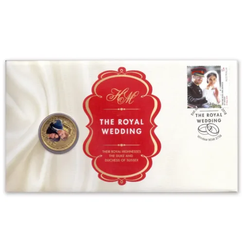 2018 Australia The Royal Wedding FDC With Coin