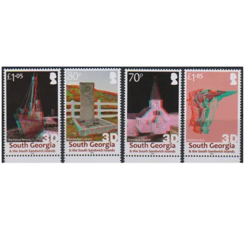 2019 So.Georgia 2019 - 3D Stamp 4v