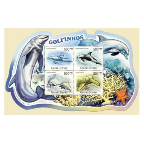 2011 Guinea Bissau Dolphins (Tursiops truncatus Lipotes vexillifer)