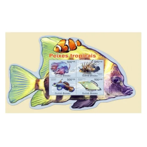 2011 Guinea Tropical Fishes (Betta splendens Oxymonacanthus longirostris