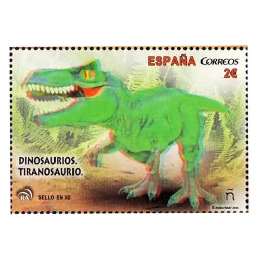 2015 Spain Dinosaurios - Tiranosaurio 1v Stamp