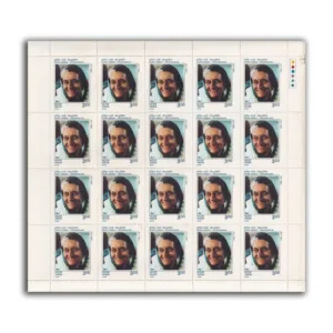 1985 Commemoration of Indira Gandhi (4th Issue) 1v Mint Sheet of 20 Stamps