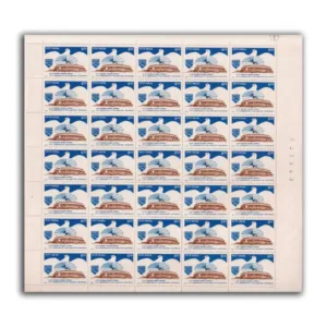 1991 37th Commonwealth Parliamentary Association Conference, New Delhi 1v Mint Sheet of 35 Stamps