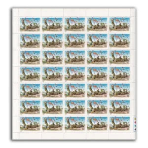 1993 Golden Jubilee of 9th Parachute Field Regiment 1v Mint Sheet of 35 Stamps