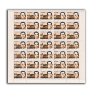1993 Birth Centenary of Rahul Sankrityayan 1v Mint Sheet of 35 Stamps