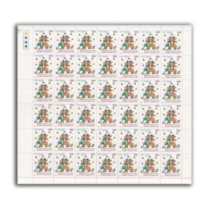 1993 National Children?s Day and 8th International Film Festival for Children and Young People 1v Mint Sheet of 42 Stamps