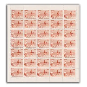 1993 Dinanath Mangeshkar 1v Mint Sheet of 35 Stamps