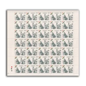 1993 50th Anniversary of Indian National Army 1v Mint Sheet of 35 Stamps