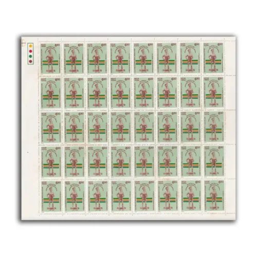 1994 Bicentenary of the 4th Battalion, The Madras Regiment 1v Mint Sheet of 40 Stamps