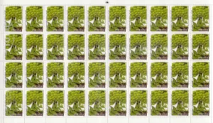 1998 Golden Jubilee of Indian Pharmaceutical Congress Association (Neem Trees and Leaves) 1v Mint Sheet of 40 Stamps