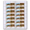 2000 Endangered Species: Turtles (Batagur Terrapin and Olive Ridley Turtle) Setenant, Mint Sheet of 14 Stamp Pairs