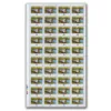 2000 Indepex-Asiana Migratory Birds (Rosy Pastor, Garganey Teal, Forest Wagtail, White Stork), Mint Sheet of 40 Stamps (Set of 4) - Image 3