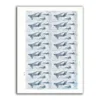 2007 Platinum Jubilee of Indian Air Force (Flight Refueller) 1v Mint Sheet of 16 Stamps
