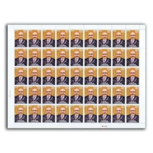 2008 Dr. C. Natesan, Mint Sheet of 45 Stamps