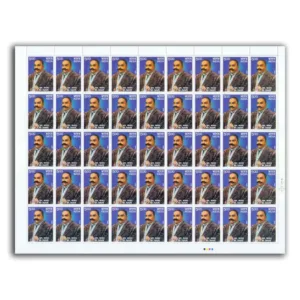 2008 Dr. Taravat Mahadevan Nair, Mint Sheet of 45 Stamps