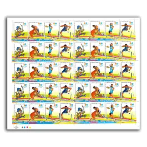 2008 3rd Commonwealth Youth Games, 4v Mint 10 Strips