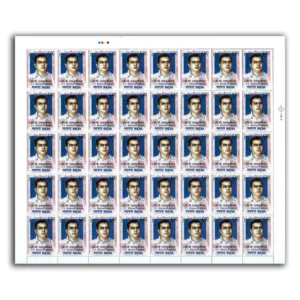 2008 T. V. RamasubbaIyer, Mint Sheet of 40 Stamps