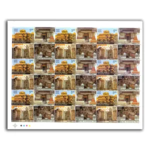2009 Heritage Monuments Preservation by INTACH 4v Setenant Sheet of 9