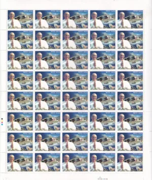 2009 Harakh Chand Nahata (Entrepreneur, Philanthropist and Patron of Arts) 1v Mint Sheet of 40 Stamps