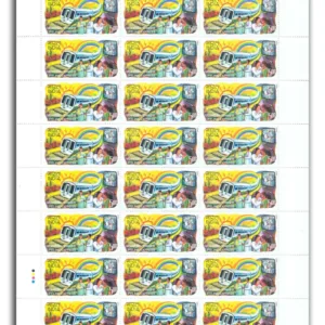 2009 Lifeline Express, Mint Sheets of 24 Stamps